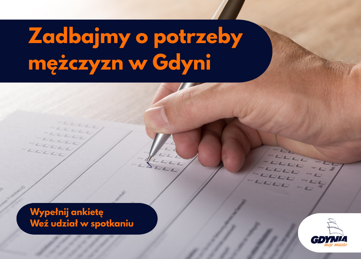 Badanie potrzeb mężczyzn w Gdyni